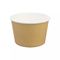 يمكن التخلص منها ورق الكرافت الأبيض كأس الحساء وعاء الشراب PE المغلفة القابلة لإعادة التدوير القابلة للتحلل ورقة السلطانيات