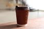 16 أوقية فنجان قهوة ورقية يمكن التخلص منها مزدوجة الجدار كرافت قابلة للتحلل الحيوي فنجان القهوة أكواب ورقية للمشروبات الساخنة