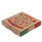 صندوق تغليف البيتزا الورقي المموج تصميم مخصص قابل لإعادة الاستخدام 16in